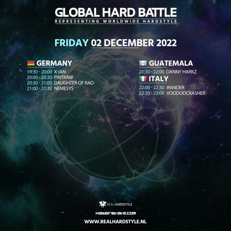 02122022 Global Hard Battle Timetable Friday SQUARE